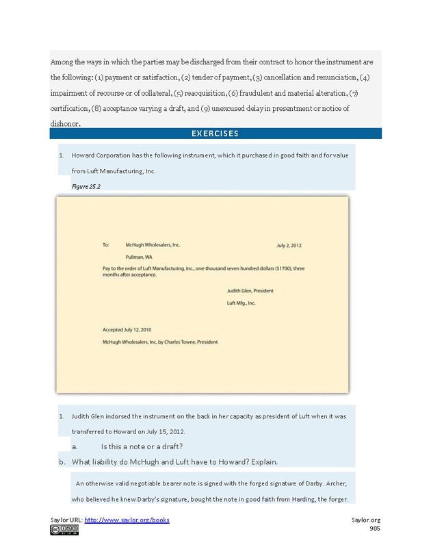 Business Law and the Legal Environment - Page 905